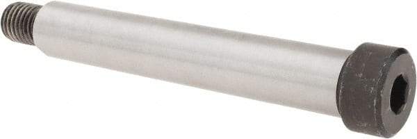 Made in USA - 1" Shoulder Diam x 6" Shoulder Length, 3/4-10 UNC, Hex Socket Shoulder Screw - 4000 Alloy Steel, Uncoated, 1-5/16" Head Diam - USA Tool & Supply