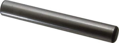 Made in USA - 5/8" Diam x 4-1/2" Pin Length Grade 8 Alloy Steel Standard Dowel Pin - Bright Finish, C 47-58 & C 60 (Surface) Hardness, 46,000 Lb (Single Shear), 92,000 Lb (Double Shear) Breaking Strength, 1 Beveled & 1 Rounded End - USA Tool & Supply