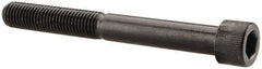 Made in USA - 5/16-24 UNF Hex Socket Drive, Socket Cap Screw - Alloy Steel, Black Oxide Finish, Partially Threaded, 2-3/4" Length Under Head - USA Tool & Supply