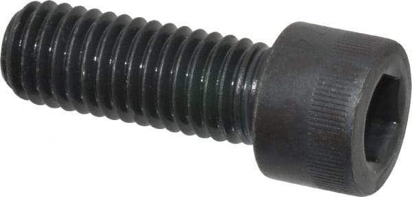 Made in USA - 1/2-13 UNC Hex Socket Drive, Socket Cap Screw - Alloy Steel, Black Oxide Finish, Fully Threaded, 1-3/8" Length Under Head - USA Tool & Supply