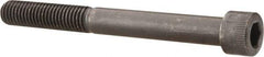 Made in USA - 1/2-13 UNC Hex Socket Drive, Socket Cap Screw - Alloy Steel, Black Oxide Finish, Partially Threaded, 4-3/4" Length Under Head - USA Tool & Supply