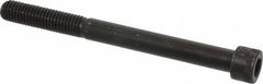 Made in USA - 1/2-13 UNC Hex Socket Drive, Socket Cap Screw - Alloy Steel, Black Oxide Finish, Partially Threaded, 5-1/2" Length Under Head - USA Tool & Supply