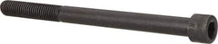 Made in USA - 1/2-13 UNC Hex Socket Drive, Socket Cap Screw - Alloy Steel, Black Oxide Finish, Partially Threaded, 6-1/2" Length Under Head - USA Tool & Supply