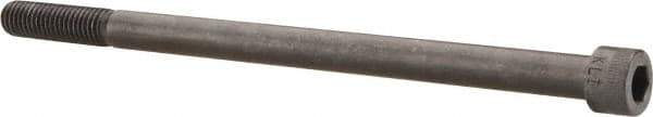 Made in USA - 1/2-13 UNC Hex Socket Drive, Socket Cap Screw - Alloy Steel, Black Oxide Finish, Partially Threaded, 8-1/2" Length Under Head - USA Tool & Supply