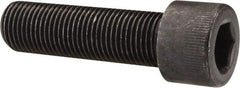 Made in USA - 1/2-20 UNF Hex Socket Drive, Socket Cap Screw - Alloy Steel, Black Oxide Finish, Fully Threaded, 1-3/4" Length Under Head - USA Tool & Supply