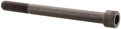 Made in USA - 5/8-11 UNC Hex Socket Drive, Socket Cap Screw - Alloy Steel, Black Oxide Finish, Partially Threaded, 7" Length Under Head - USA Tool & Supply