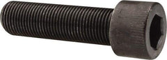 Made in USA - 5/8-18 UNF Hex Socket Drive, Socket Cap Screw - Alloy Steel, Black Oxide Finish, Fully Threaded, 2-1/4" Length Under Head - USA Tool & Supply