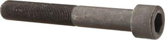 Made in USA - 5/8-18 UNF Hex Socket Drive, Socket Cap Screw - Alloy Steel, Black Oxide Finish, Partially Threaded, 4-1/2" Length Under Head - USA Tool & Supply