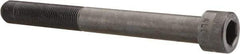 Made in USA - 5/8-18 UNF Hex Socket Drive, Socket Cap Screw - Alloy Steel, Black Oxide Finish, Partially Threaded, 6" Length Under Head - USA Tool & Supply