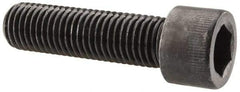 Made in USA - 3/4-10 UNC Hex Socket Drive, Socket Cap Screw - Alloy Steel, Black Oxide Finish, Fully Threaded, 2-3/4" Length Under Head - USA Tool & Supply