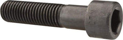 Made in USA - 3/4-10 UNC Hex Socket Drive, Socket Cap Screw - Alloy Steel, Black Oxide Finish, Partially Threaded, 3-1/4" Length Under Head - USA Tool & Supply