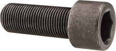 Made in USA - 3/4-16 UNF Hex Socket Drive, Socket Cap Screw - Alloy Steel, Black Oxide Finish, Fully Threaded, 2" Length Under Head - USA Tool & Supply