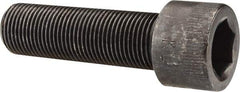 Made in USA - 3/4-16 UNF Hex Socket Drive, Socket Cap Screw - Alloy Steel, Black Oxide Finish, Fully Threaded, 2-1/2" Length Under Head - USA Tool & Supply