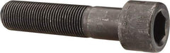 Made in USA - 3/4-16 UNF Hex Socket Drive, Socket Cap Screw - Alloy Steel, Black Oxide Finish, Partially Threaded, 3-1/4" Length Under Head - USA Tool & Supply