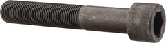 Made in USA - 3/4-16 UNF Hex Socket Drive, Socket Cap Screw - Alloy Steel, Black Oxide Finish, Partially Threaded, 4-1/2" Length Under Head - USA Tool & Supply