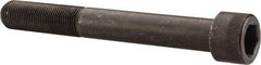 Made in USA - 3/4-16 UNF Hex Socket Drive, Socket Cap Screw - Alloy Steel, Black Oxide Finish, Partially Threaded, 6" Length Under Head - USA Tool & Supply