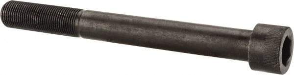 Made in USA - 3/4-16 UNF Hex Socket Drive, Socket Cap Screw - Alloy Steel, Black Oxide Finish, Partially Threaded, 7" Length Under Head - USA Tool & Supply