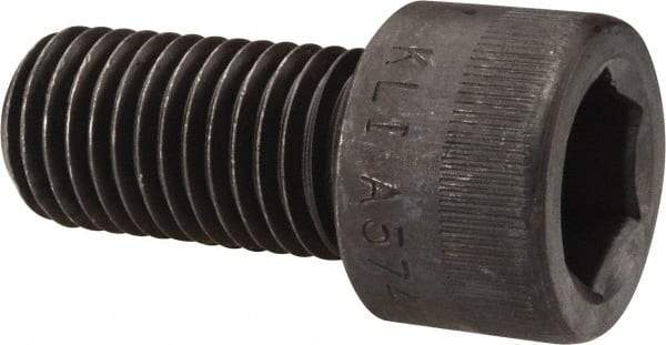 Made in USA - 7/8-9 UNC Hex Socket Drive, Socket Cap Screw - Alloy Steel, Black Oxide Finish, Fully Threaded, 1-3/4" Length Under Head - USA Tool & Supply