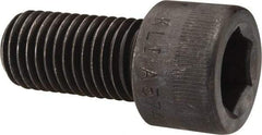 Made in USA - 7/8-9 UNC Hex Socket Drive, Socket Cap Screw - Alloy Steel, Black Oxide Finish, Fully Threaded, 1-3/4" Length Under Head - USA Tool & Supply