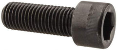 Made in USA - 7/8-9 UNC Hex Socket Drive, Socket Cap Screw - Alloy Steel, Black Oxide Finish, Fully Threaded, 2-1/2" Length Under Head - USA Tool & Supply