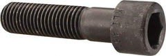 Made in USA - 7/8-9 UNC Hex Socket Drive, Socket Cap Screw - Alloy Steel, Black Oxide Finish, Partially Threaded, 3-1/2" Length Under Head - USA Tool & Supply