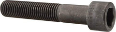 Made in USA - 7/8-9 UNC Hex Socket Drive, Socket Cap Screw - Alloy Steel, Black Oxide Finish, Partially Threaded, 5" Length Under Head - USA Tool & Supply