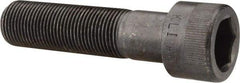 Made in USA - 7/8-14 UNF Hex Socket Drive, Socket Cap Screw - Alloy Steel, Black Oxide Finish, Partially Threaded, 3-1/2" Length Under Head - USA Tool & Supply