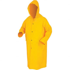 MCR Safety - Size 4XL Yellow Rain Coat - USA Tool & Supply