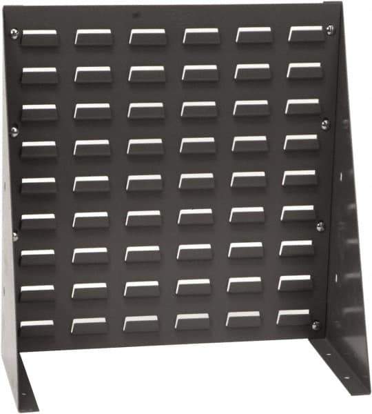 Quantum Storage - 140 Lb Capacity, 8" Deep x 18" Wide x 19" High, Steel Bench Rack - 1 Side - USA Tool & Supply