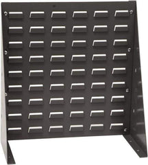 Quantum Storage - 140 Lb Capacity, 8" Deep x 18" Wide x 19" High, Steel Bench Rack - 1 Side - USA Tool & Supply