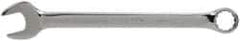 Paramount - 22mm 12 Point Combination Wrench - 11-19/32" OAL, Chrome Vanadium Steel, Polished Finish - USA Tool & Supply