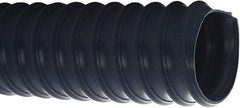 Flexaust - 1-1/2" ID, 29 Hg Vac Rating, 30 psi, PVC Vacuum & Duct Hose - 50' Long, Blue, 1-1/2" Bend Radius, 20 to 160°F - USA Tool & Supply