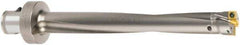 Komet - Series KUB Centron, 6xD, Drill Body - V47 Toolholder, 38.35mm Nose Diam, 309.88mm Drill Body Length, Modular Connection, Through Coolant - USA Tool & Supply
