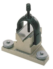 Mitutoyo - Microscope V-Block with Clamp - Use with Mitutoyo Series 176 Toolmaker's Microscopes - USA Tool & Supply