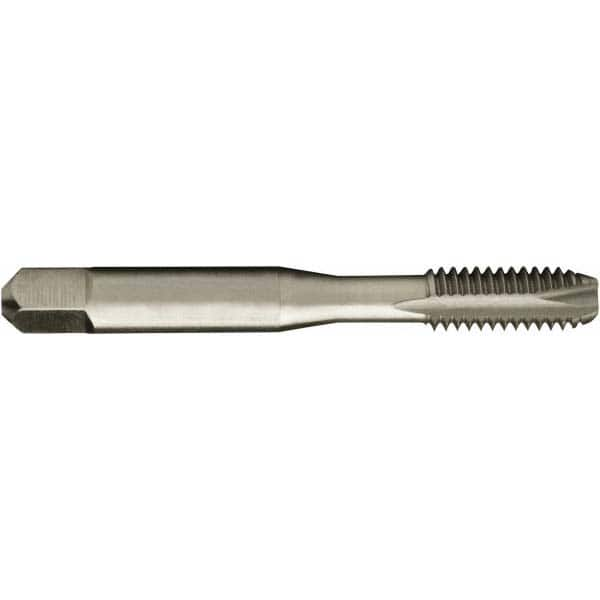 Greenfield Threading - #2-56 UNC 2B 2 Flute Bright Finish High Speed Steel Spiral Point Tap - USA Tool & Supply