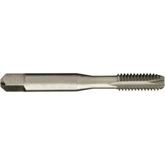 Greenfield Threading - #2-56 UNC 2B 2 Flute Bright Finish High Speed Steel Spiral Point Tap - USA Tool & Supply