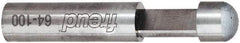 Freud - 1/4" Cut Diam, 3/8" Length of Cut, 1 Flute Flush Trim Edge Profile Router Bit - Solid Carbide, 1/4" Shank Diam, 1-1/2" OAL, Piloted, Proprietary Coating - USA Tool & Supply