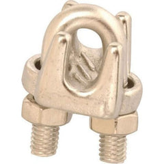 Campbell - Wire Rope Hardware & Accessories Type: Wire Rope Clip For Rope Diameter: 1/8 (Inch) - USA Tool & Supply