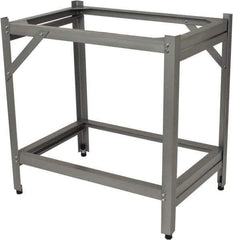 Value Collection - 36" Long x 24" Wide x 36" High, Steel Stationary Inspection Surface Plate Stand - Gray, For Use with MHC Surface Plates - USA Tool & Supply