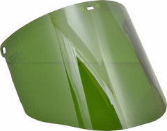 3M - Green Polycarbonate Welding Window - 9" High x 14-1/2" Wide x 0.08" Thick, Shade 3, Compatible with Aearo AOSafety 82500 & 82501 Headgear - USA Tool & Supply