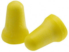 3M - Disposable, Uncorded, 28 dB, Taper Flare Earplugs - Yellow, 200 Pairs - USA Tool & Supply