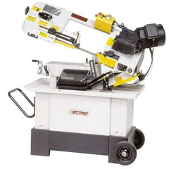 Vectrax - 7 x 10-1/2" Manual Combo Horizontal & Vertical Bandsaw - 1 Phase, 45° Vise Angle of Rotation, 1 hp, 240 Volts, Geared Head Drive - USA Tool & Supply