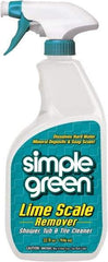 Simple Green - 32 oz Spray Bottle Liquid Bathroom Cleaner - Wintergreen Scent, Lime Scale Remover - USA Tool & Supply