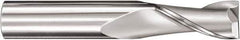 SGS - 10mm, 22mm LOC, 10mm Shank Diam, 75mm OAL, 2 Flute, Solid Carbide Square End Mill - Single End, AlTiN Finish, Spiral Flute, 30° Helix, Centercutting, Right Hand Cut, Right Hand Flute, Series 3M - USA Tool & Supply