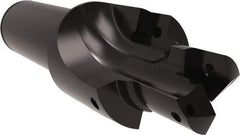 Allied Machine and Engineering - ISO 11926-1, MS 16142, SAE J1926-1 Standard, 7/8-14" Thread, 10 Tube Dash Number, 15° Porting Angle, 0.807" Pilot Diam, 1" Shank Diam, Indexable Spade Blade Insert Porting Tool - 2 Porting Inserts, 4.671" Overall Length - USA Tool & Supply