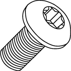 Kennametal - Torx Cap Screw for Indexables - For Use with Clamps or Inserts - USA Tool & Supply