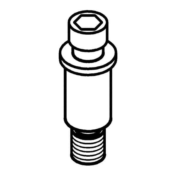 Kennametal - Lock Pin for Indexable Turning Tools - Series Wedgelock, Compatible with Clamps, Inserts, Shims, Compatible with WC-4 Clamps - USA Tool & Supply