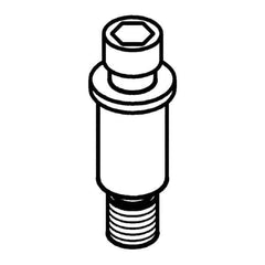 Kennametal - Lock Pin for Indexable Turning Tools - Series Wedgelock, Compatible with Clamps, Inserts, Shims, Compatible with WC-4 Clamps - USA Tool & Supply
