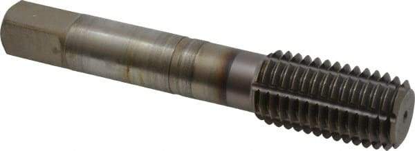 Guhring - 3/4-10 UNC 2BX H12/H13 Thread Limit Modified Bottoming Thread Forming Tap - Cobalt, TiCN Finish, 4.252" OAL, Right Hand Thread, Series 3943 - USA Tool & Supply