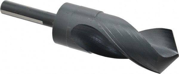 Chicago-Latrobe - 1-1/2" Drill, 118° Point, High Speed Steel Silver Deming & Reduced Shank Drill Bit - USA Tool & Supply